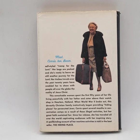 Corrie ten Boom Tramp for the Lord Hardcover 1974 Sequel Hiding Place Fair - Picture 2 of 13